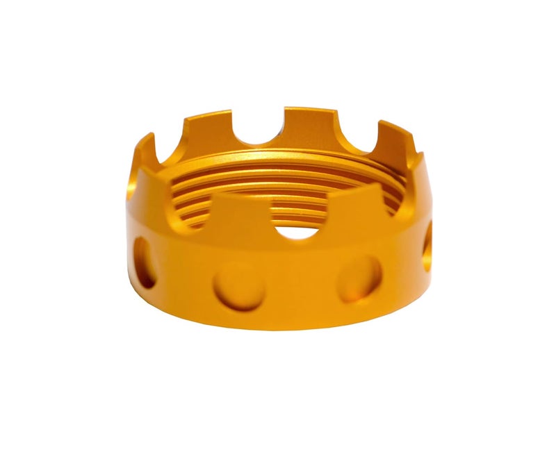 Aluminum 7075-T6 nut, 1-3/16x16 TPI, Black/Blue/Golden/Silver/red (Golden)
